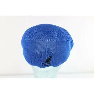 Casquette Kangol Ventair Newsboy - Taille M - Noir - Vintage 90s - Fabriquée à Taïwan